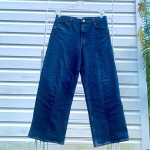 large denim Agolde jeans, only worn twice
